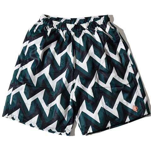 ALDIES/アールディーズ 『Geometry Sea Shorts』ジオメトリーシーショーツ Green - ALDIES Online Shop