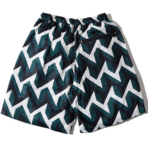 ALDIES/アールディーズ 『Geometry Sea Shorts』ジオメトリーシーショーツ Green - ALDIES Online Shop