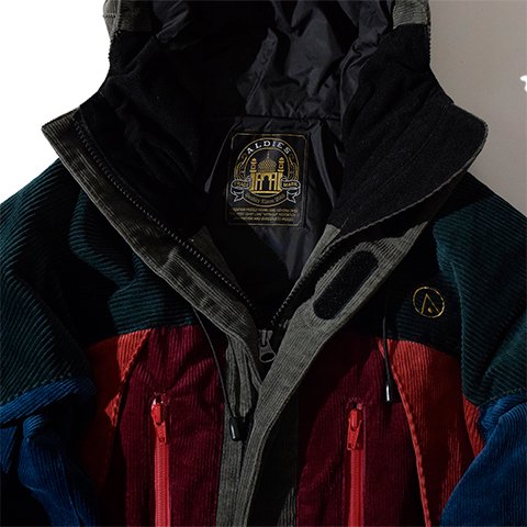 ALDIES アールディーズ『Cord Mountain Jacket』コードマウンテンジャケット Multi -Aldies Online Shop