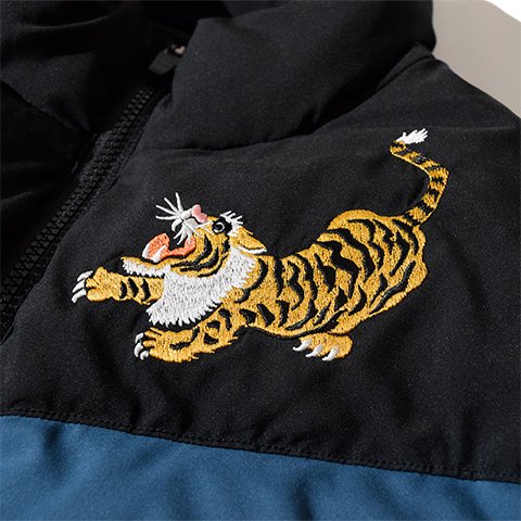 ALDIES アールディーズ『Tiger Warm Jacket』タイガーウォームジャケット Navy -Aldies Online Shop