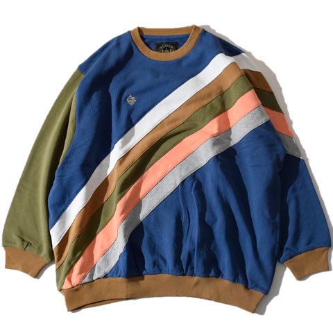 ALDIES/アールディーズ 『Joker Rainbow Big Sweat』 ジョーカーレインボービッグスウェット Navy- ALDIES  Online Shop