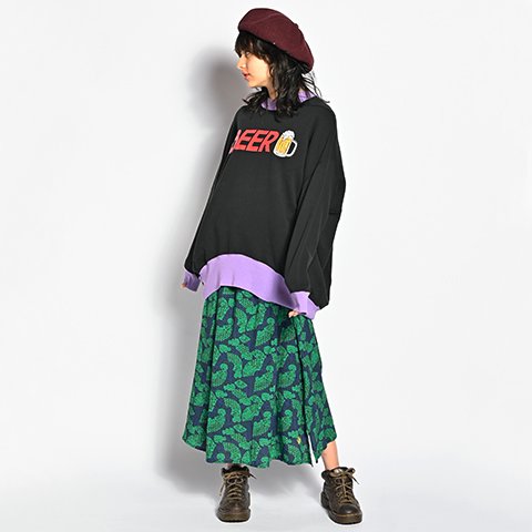 ALDIES/アールディーズ 『I Love Beer Funny Sweat』 アイラブビアーファニースウェット Black - ALDIES  Online Shop