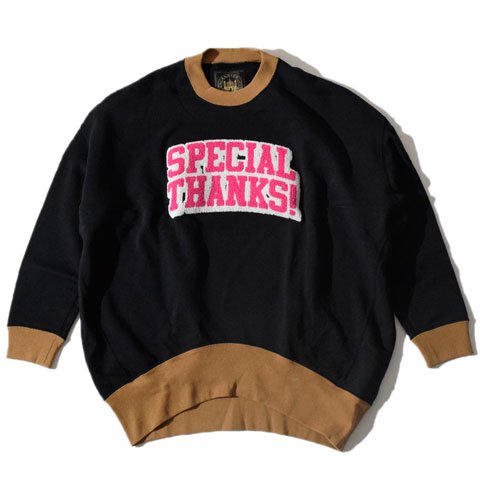 ALDIES/アールディーズ 『Special Thanks Funny Sweat』 スペシャルサンクスファニースウェット Black -  ALDIES Online Shop