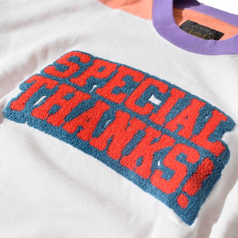 ALDIES/アールディーズ 『Special Thanks Funny Sweat』 スペシャルサンクスファニースウェット White -  ALDIES Online Shop