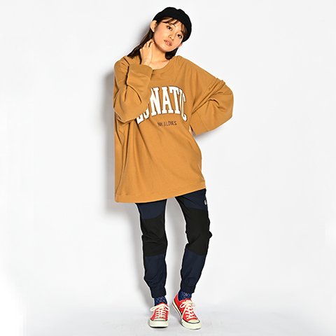 ALDIES/アールディーズ 『Lunatic Old Big Sweat』 ルナティックオールドビッグスウェット Brown - ALDIES  Online Shop