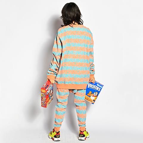 ALDIES/アールディーズ 『Skull Border Saluel Pants』 スカル