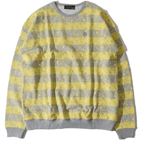 ALDIES/アールディーズ 『Skull Border Sweat』 スカルボーダースウェット Yellow - ALDIES Online Shop