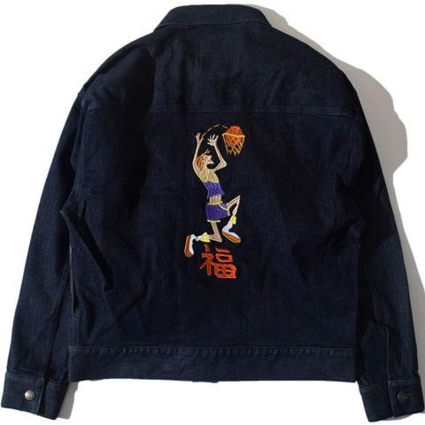 ALDIES/アールディーズ 『Shoot Denim Jacket』 シュートデニムジャケット Navy - ALDIES Online Shop