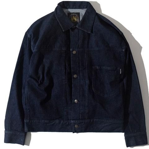 ALDIES/アールディーズ 『Shoot Denim Jacket』 シュートデニムジャケット Navy - ALDIES Online Shop