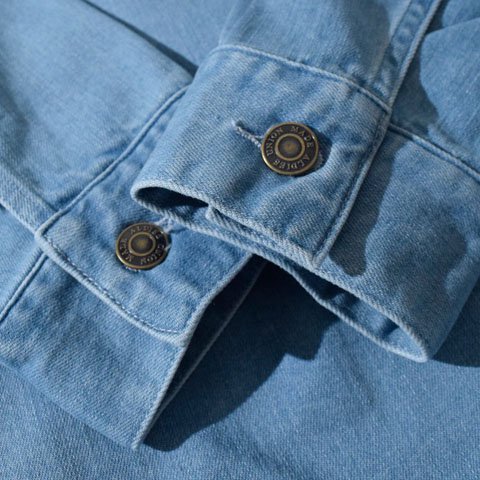 ALDIES/アールディーズ 『Shoot Denim Jacket』 シュートデニムジャケット Blue - ALDIES Online Shop