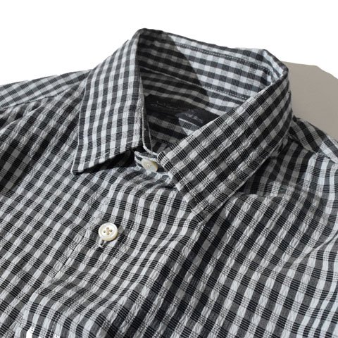 ALDIES/アールディーズ 『Check Tighten Shirts』チェックタイトゥンシャツ White -ALDIES Online Shop