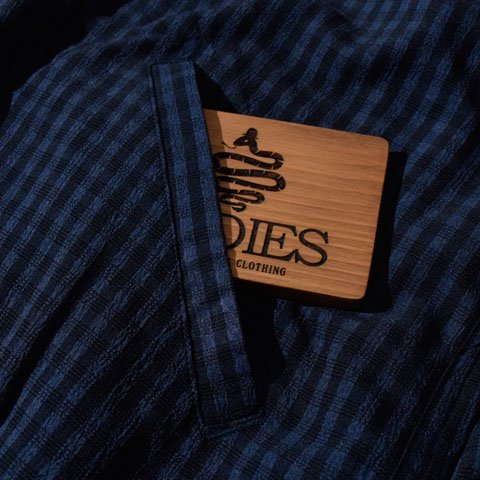 ALDIES/アールディーズ 『Check Tighten Shirts』チェックタイトゥンシャツ Navy -ALDIES Online Shop