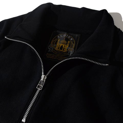 ALDIES/アールディーズ 『Special Thanks Half Zip Sweat』 スペシャルサンクスハーフジップスウェット Black -  ALDIES Online Shop