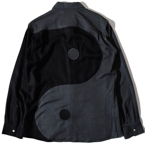 ALDIES/アールディーズ 『Ying Yang Shirts』 インヤンシャツ Black - ALDIES Online Shop