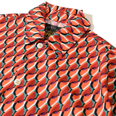 ALDIES/アールディーズ 『Kenya Shirt』 ケニアシャツ Orange - ALDIES