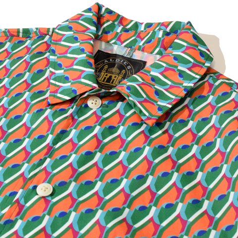 ALDIES/アールディーズ 『Kenya Shirt』 ケニアシャツ Green - ALDIES Online Shop