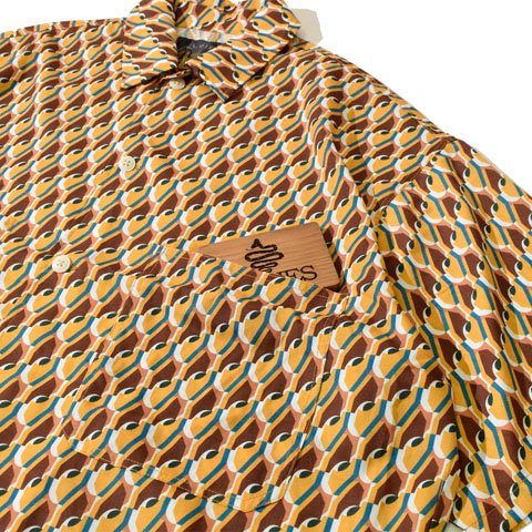 ALDIES/アールディーズ 『Kenya Shirt』 ケニアシャツ Yellow - ALDIES Online Shop