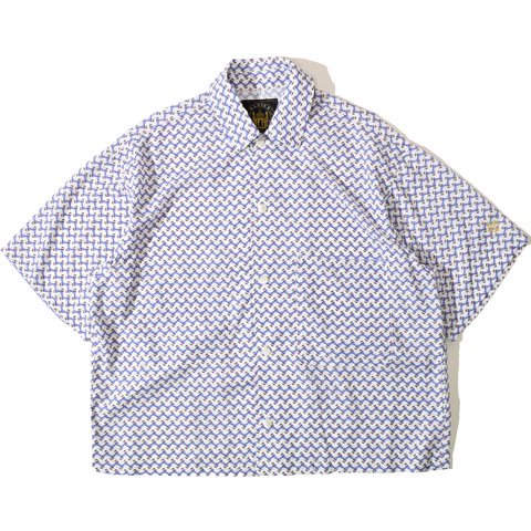 ALDIES/アールディーズ 『Zigzag Shirt』 ジグザグシャツ White - ALDIES Online Shop
