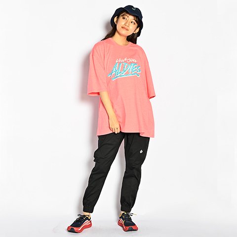 ALDIES/アールディーズ 『Break Big T』 ブレイクビッグT Pink - ALDIES Online Shop