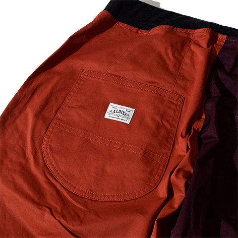 ALDIES/アールディーズ 『Thorn Rib Pants』 ソーンリブパンツ Burgundy - ALDIES Online Shop