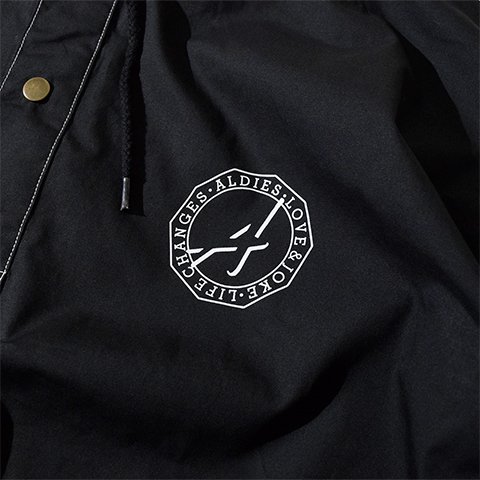 ALDIES/アールディーズ 『Balmy Wide Parka』 バルミーワイドパーカー Black - ALDIES Online Shop