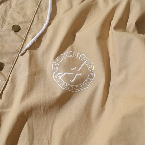 ALDIES/アールディーズ 『Balmy Wide Parka』 バルミーワイドパーカー Beige - ALDIES Online Shop