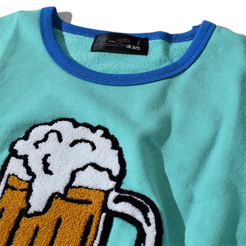 ALDIES/アールディーズ 『Beer Eyes OP』 ビアーアイズワンピース Lt.Green - ALDIES Online Shop