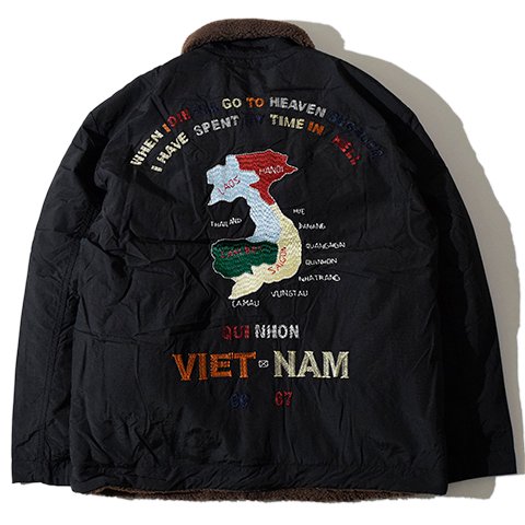 ALDIES アールディーズ 『Vietnam Wide Jacket』 ベトナムワイドジャケット Black - ALDIES Online Shop