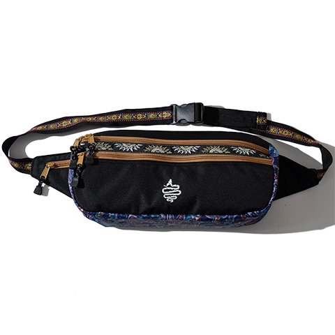 ALDIES/アールディーズ 『Zimon Waist Bag』 ジモンウエストバッグ Black - ALDIES Online Shop