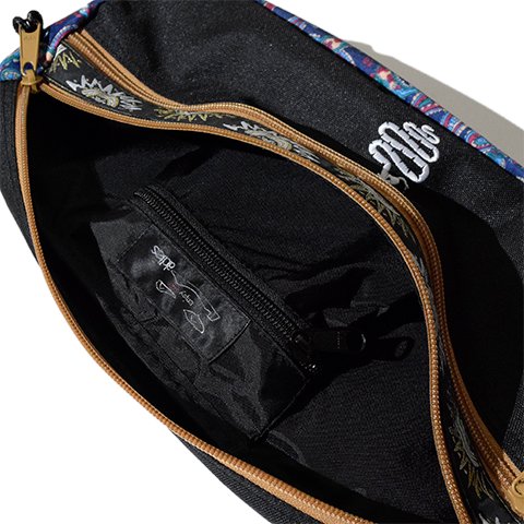 ALDIES/アールディーズ 『Zimon Waist Bag』 ジモンウエストバッグ Black - ALDIES Online Shop