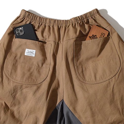 ALDIES/アールディーズ 『Squash Pants』 スカッシュパンツ Beige - ALDIES Online Shop