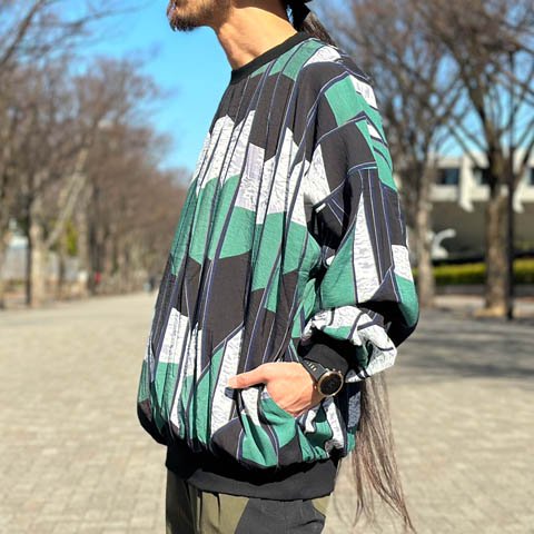 ALDIES/アールディーズ 『Beats Big Crew Neck』 ビーツビッグクルーネック Green - ALDIES Online Shop