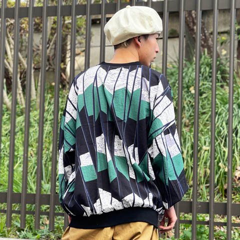 ALDIES/アールディーズ 『Beats Big Crew Neck』 ビーツビッグクルーネック Green - ALDIES Online Shop