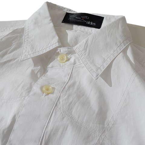 ALDIES/アールディーズ 『Spider Web Shirt』 スパイダーウェブシャツ White - ALDIES Online Shop