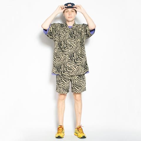ALDIES/アールディーズ 『Zebra Shirts』 ゼブラシャツ Khaki