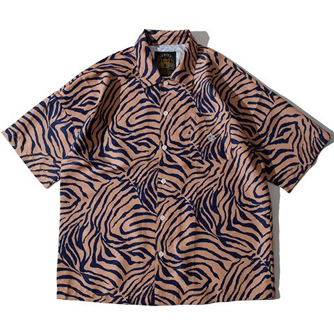 ALDIES/アールディーズ 『Zebra Shirts』 ゼブラシャツ Beige - ALDIES Online Shop