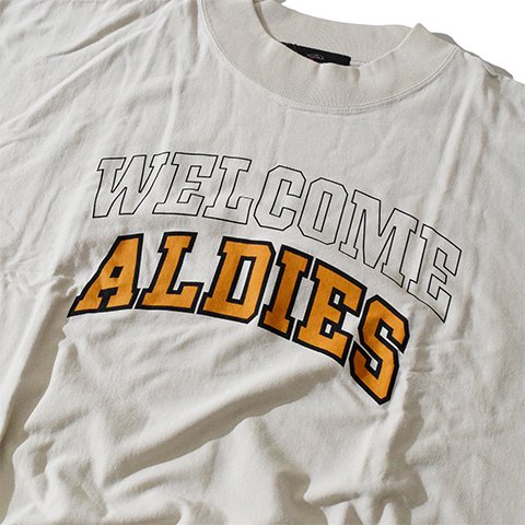 ALDIES/アールディーズ 『Rib Big T』 リブビッグT Nat - ALDIES Online Shop