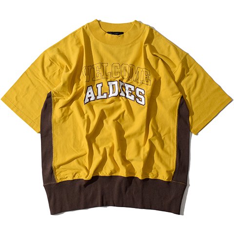 ALDIES/アールディーズ 『Rib Big T』 リブビッグT Yellow - ALDIES Online Shop