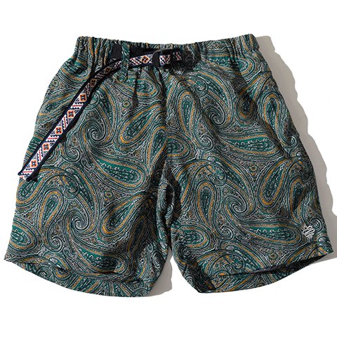 ALDIES/アールディーズ 『Paisley Short Pants』 ペイズリーショートパンツ Green - ALDIES Online Shop