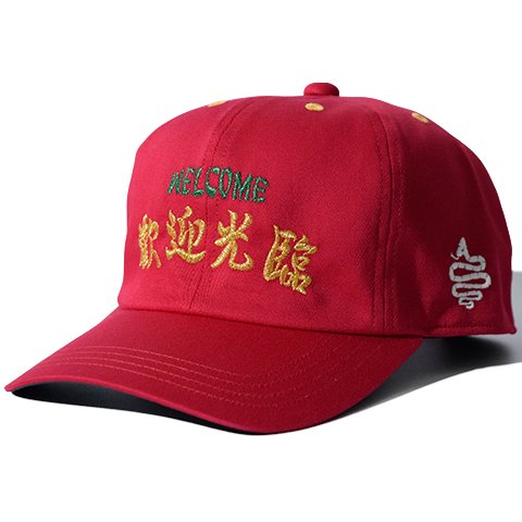 ALDIES/アールディーズ 『Welcome Cap』 ウェルカムキャップ Red - ALDIES Online Shop