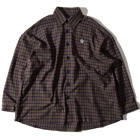 ALDIES/アールディーズ 『Large Nel Shirt』 ラージネルシャツ Olive -ALDIES Online Shop