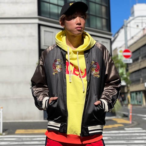 ALDIES/アールディーズ 『Souvenir Jacket』 スーベニアジャケット Black - ALDIES Online Shop