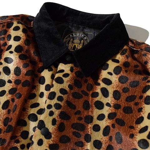 ALDIES/アールディーズ 『Beast Wide Coach Jacket』 ビーストワイドコーチジャケット Leopard - ALDIES  Online Shop