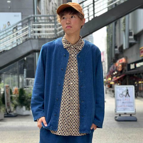 ALDIES/アールディーズ 『Indigo Cardigan』 インディゴカーディガン Navy- ALDIES Online Shop