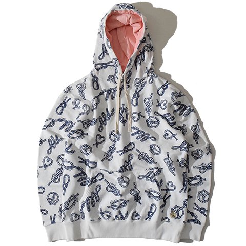 ALDIES/アールディーズ 『Rope Parka』 ロープパーカー White - ALDIES Online Shop