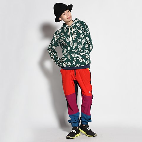 ALDIES/アールディーズ 『Rope Parka』 ロープパーカー Green - ALDIES