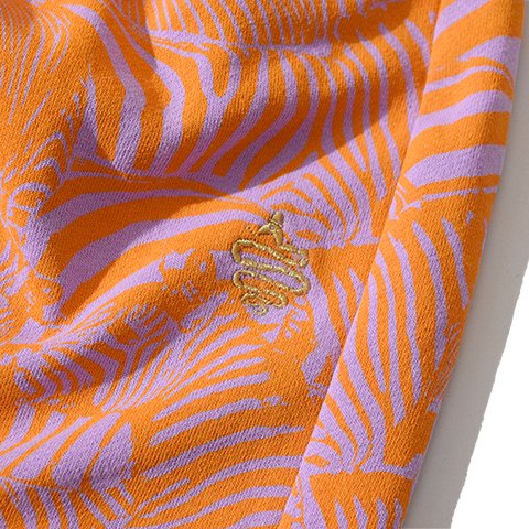 ALDIES/アールディーズ Zebra Sarouel Pants』 ゼブラサルエルパンツ Orange - ALDIES Online Shop
