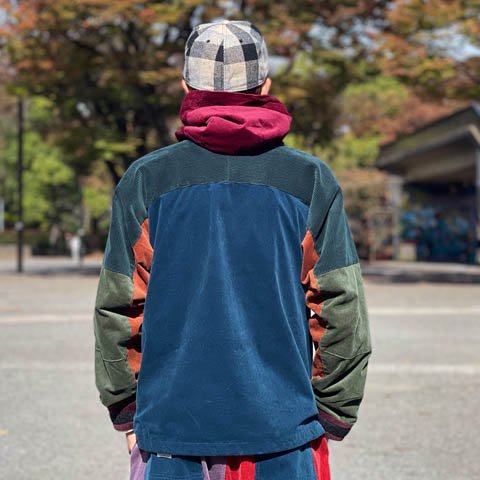 ALDIES アールディーズ 『Corduroy Mountain Parka』 コーデュロイマウンテンパーカー Multi -Aldies  Online Shop