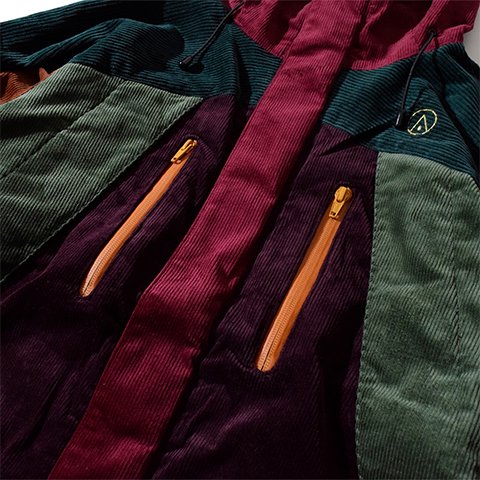 ALDIES アールディーズ 『Corduroy Mountain Parka』 コーデュロイマウンテンパーカー Multi -Aldies  Online Shop