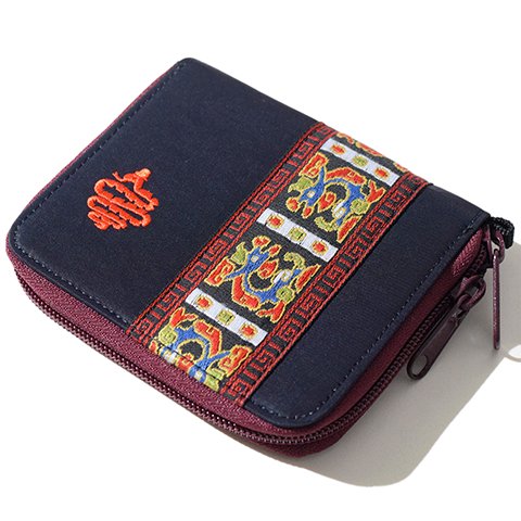 ALDIES/アールディーズ 『Small Wallet』 スモールウォレット Navy